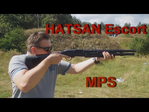 Видео: Ружье HATSAN Esсort MPS Обзоор + стрельбы