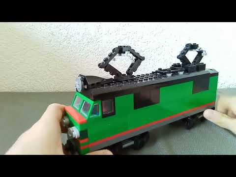 Видео: обзор на Лего самоделки вл-80  и ваз 2106 и вокзал