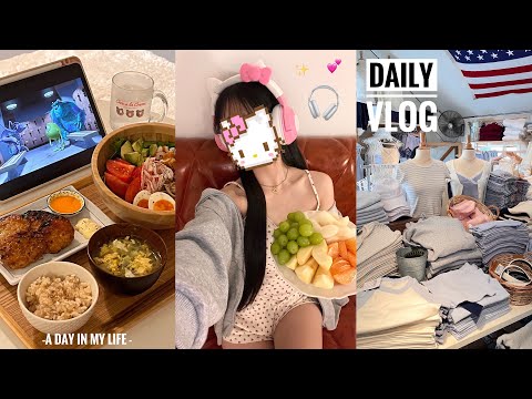 Видео: [Vlog] Повседневная жизнь 22-летнего человека, живущего alone✏️Escape от реальности🎧🐈💕
