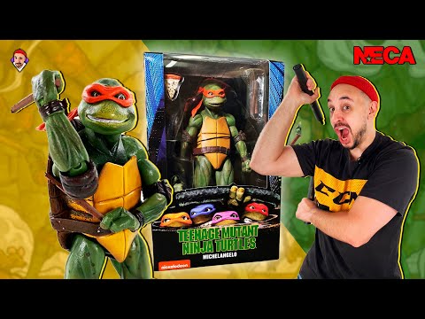 Видео: РАСПАКОВКА ФИГУРКИ ЧЕРЕПАШКИ-НИНДЗЯ: МАЙКИ! NECA TEENAGE MUTANT NINJA TURTLES (1990)! ТОП РОБ ОБЗОР!
