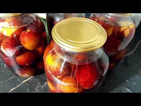 Видео: сливы в сиропе#на зиму