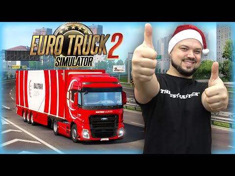 Видео: НОВОГОДНИЙ КОНВОЙ СТАМБУЛ - КАЛЕ ETS 2 ONLINE