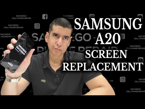 Видео: Замена экрана Samsung Galaxy A20 | Простой ремонт