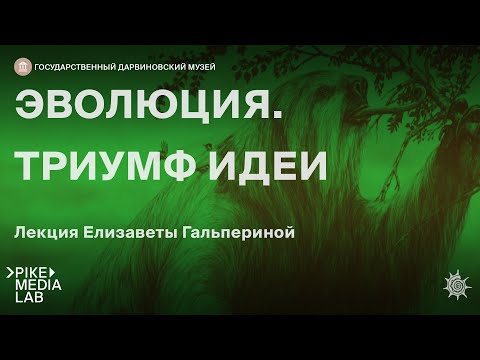 Видео: Онлайн-лекция Елизаветы Гальпериной "Эволюция. Триумф идеи" | Дарвиновский музей