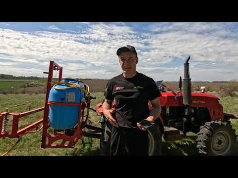 Видео: ❗ Налаштування оприскувача до міні-трактора. Правильна підготовка гербіцидного розчину. Внесення ЗЗР