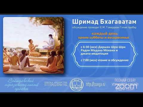 Видео: ШБ с Е.М. Говардхан Гопал дасом, обсуждение ведет Андрей Шуштанов