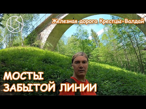 Видео: МОСТЫ ЗАБЫТОЙ ЛИНИИ: железная дорога Крестцы-Валдай. Усадьба Заветное.