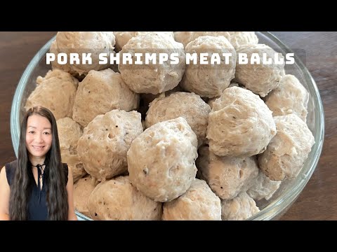 Видео: Свиные фрикадельки с креветками * В азиатском стиле | Ly Cooks
