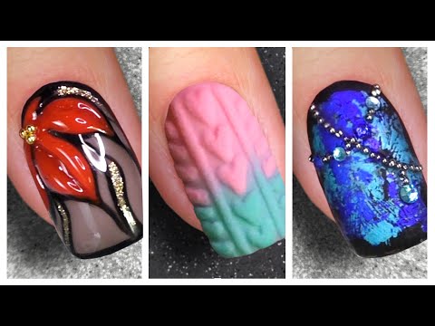 Видео: Зимний Дизайн Ногтей 2021 💅 Нейл Арт на Короткие Ногти
