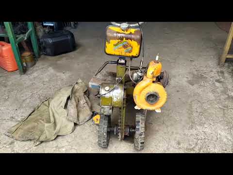 Видео: Фермер-М, мотокультиватор из чермета, "Чебурашка" жив.