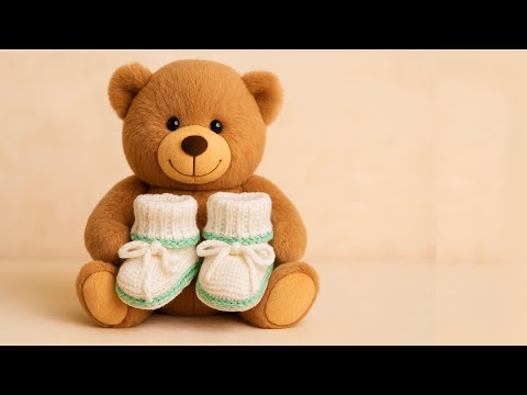 Видео: Как связать пинетки спицами легко и быстро. Пошагово.