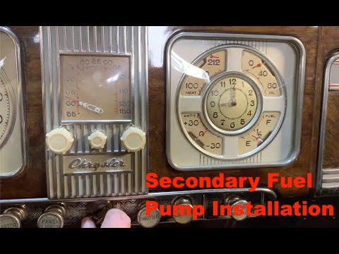 Видео: Установка вспомогательного электрического топливного насоса для старинных автомобилей