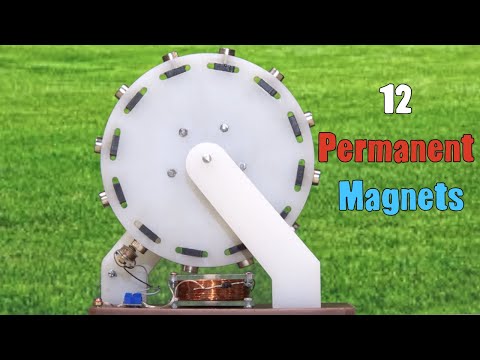 Видео: Импульсный магнитный двигатель с одной катушкой.