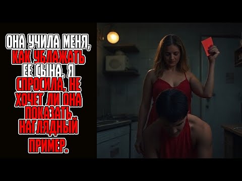 Видео: Она учила меня, как ублажать ее сына  Я спросила, не хочет ли она показать наглядный пример