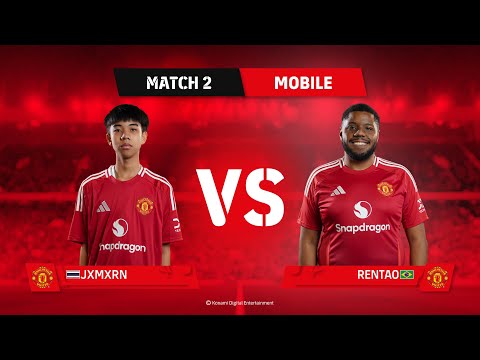 Видео: Мобильная версия GS: Jxmxrn - Rentao | Чемпионат eFootball™ 2025, финал «Манчестер Юнайтед»