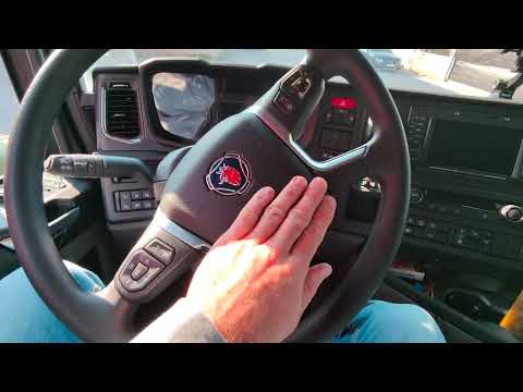 Видео: Оглед на Scania R450. Ревю на български.