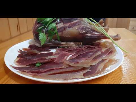 Видео: Вяленый гусь (каклаган каз). Супер блюдо татарской кухни. ҡаҙ каклаган
