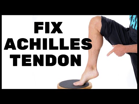 Видео: Устранение боли в ахилловом сухожилии за 60–120 секунд, включая тендинит, растяжения и разрывы