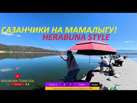 Видео: ХЕРАБУНА СТИЛЬ -  САЗАНЧИКИ НА МАМАЛЫГУ!