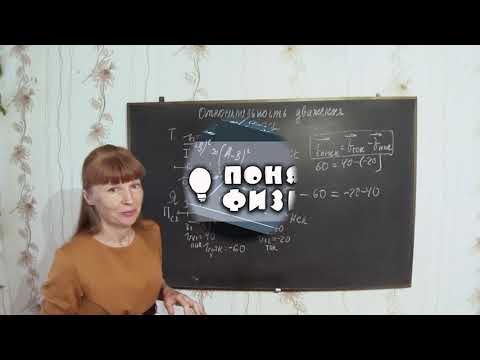 Видео: .Относительная скорость движения