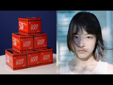 Видео: Cinestill 800t при дневном свете | Тестовая фотосессия портретов