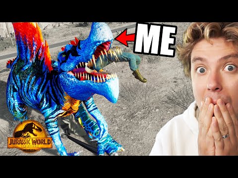 Видео: Играем за спинозавра 40-го уровня в Jurassic World Evolution 2