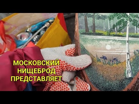 Видео: Обогащаюсь на мусорках Москвы. Нескучный осенний марафон.