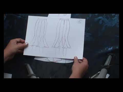 Видео: 🔴Юбка Годе_Выкройка и весь процесс пошива