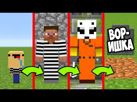 Видео: КАК МЕНЯЛСЯ ВОРИШКА И ЕГО ЖИЗНЕННЫЙ ЦИКЛ В МАЙНКРАФТ ~ ЭВОЛЮЦИЯ И ТРОЛЛИНГ ПОБЕГ ИЗ ТЮРЬМЫ – ТЮРЬМА