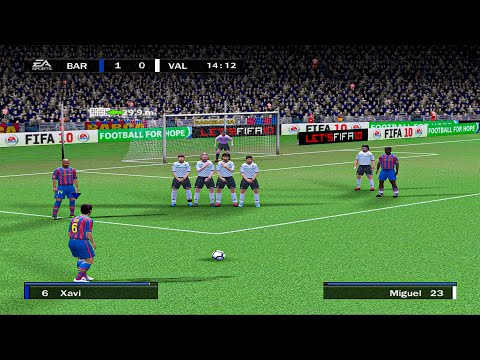 Видео: FIFA 10 | Геймплей PS2 HD