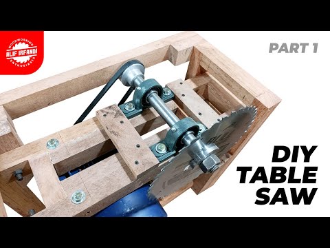 Видео: Подъемный механизм настольной пилы: часть 1