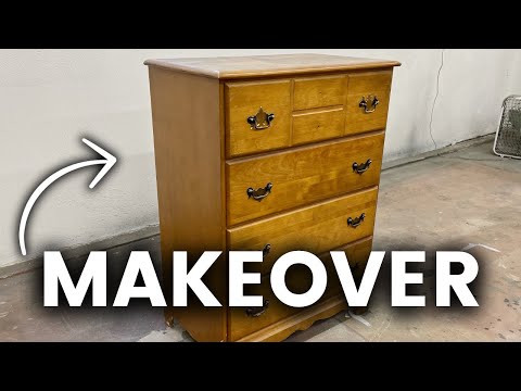 Видео: Что делать с устаревшей мебелью! | КАПИТАЛЬНОЕ ОБНОВЛЕНИЕ МЕБЕЛИ