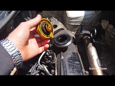 Видео: Как определить причину дымления и расхода масла. Renault Kangoo 1.5d  K9K710