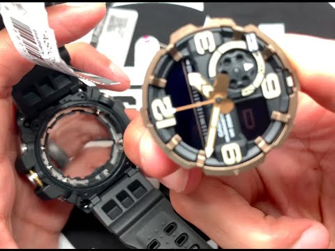 Видео: Как заменить батарею GG1000 Mudmaster в Casio G-Shock — установить время и исправить смещение стр...