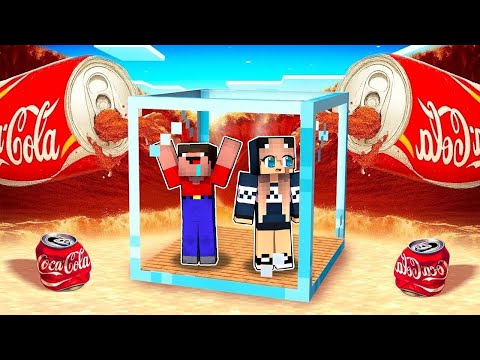 Видео: ЦУНАМИ ИЗ КОКА-КОЛЫ В МАЙНКРАФТ! ЛАРА МАЙНКРАФТ И НУБИК 100% ТРОЛЛИНГ