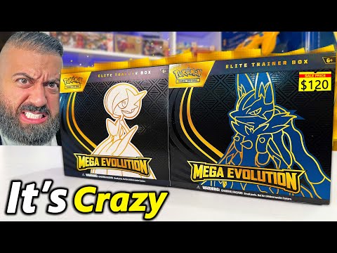 Видео: Элитные коробки Mega Evolution — это настоящая катастрофа