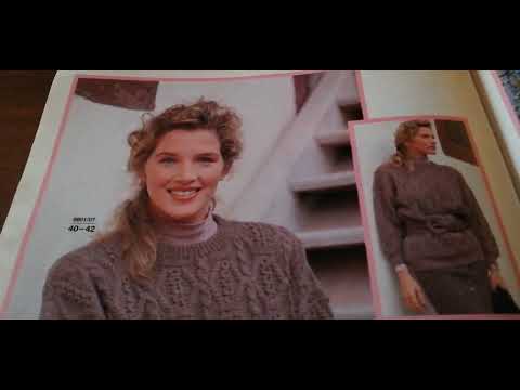 Видео: Обзор журнала Бурда моден № 1 за 1989 год (на русском языке)