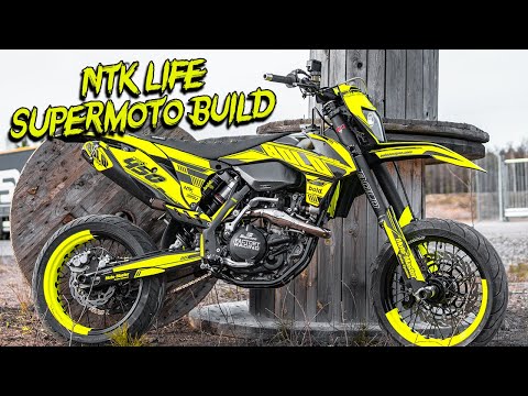 Видео: ЭПИЧЕСКАЯ СБОРКА СУПЕРМОТО ДЛЯ NTKLife | KTM Exc 450