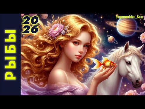 Видео: 🔥 Судьба! РЫБЫ прогноз на 2026 год! Смена статуса. Род. Здоровье. Прогноз от Евгеньюшки ♥️