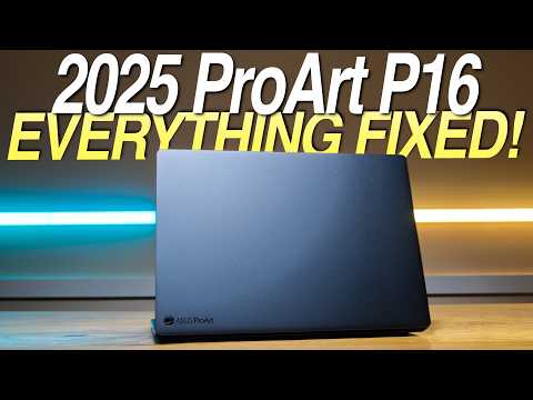 Видео: ASUS Прослушал: (2025) Asus ProArt P16 | 120 Гц + RTX 5090