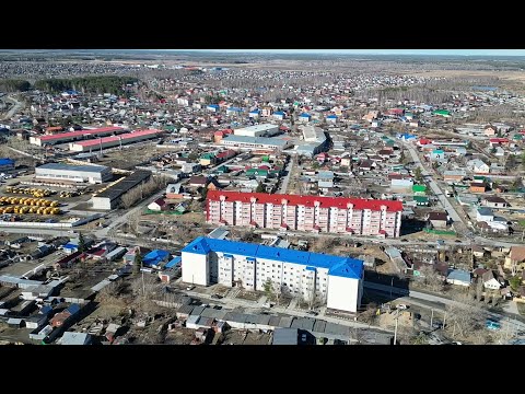 Видео: Боровский посёлок. Тюменская область.