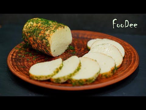 Видео: Сварила творог в молоке - получила домашний СЫР! Рецепт БЕЗ яиц - сыр из творога и молока