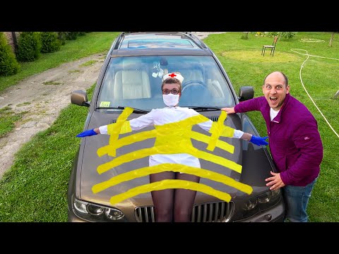 Видео: Лена и Толик ОТЖАЛИ МАШИНУ у МЕДСЕСТРЫ.