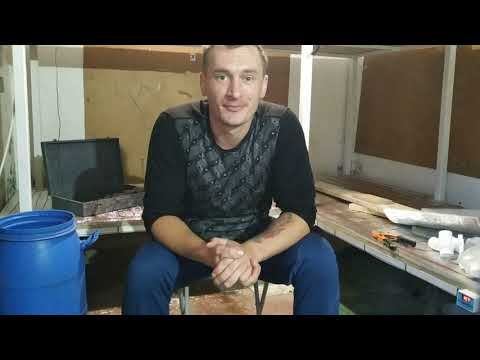 Видео: Донный слив V 2.0 в УЗВ для АККР.Перелив Дюрсо