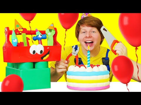Видео: Ремонт машин у Саши: новый верстак на день рождения! Развивающие видео про машинки для мальчиков
