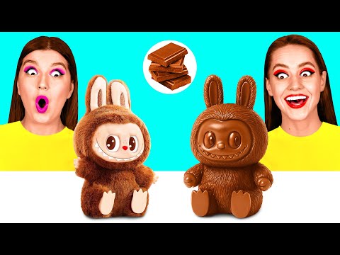 Видео: Дорогая vs Дешевая Шоколадная Еда Челлендж | Вкусные Кухонные Лайфхаки от DaRaDa Challenge