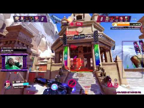 Видео: Stream before the vacation in Overwatch 2 | Стрим перед отпуском в овере