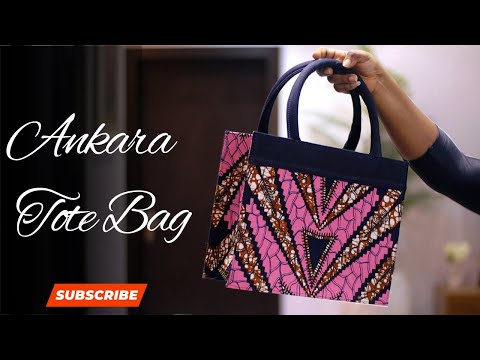 Видео: Как сшить модную сумку-шоппер в стиле Анкара | Eris Atelier