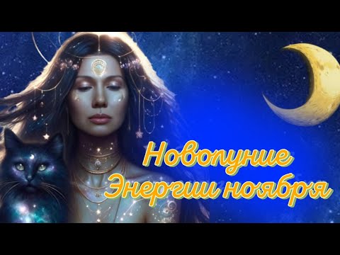 Видео: 🌒 НОВОЛУНИЕ🌟Энергри ноября 🍁