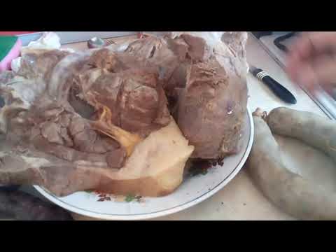 Видео: бешбармак .Варим мясо -  конина , копченная конина, шужук, баранина, говядина .